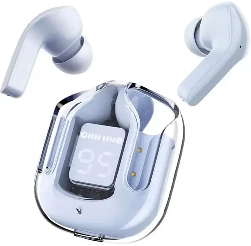 Air 31 TWS Transparent Earbuds with LED Digital Display