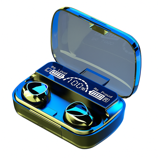 M10 TWS Wireless Bluetooth Earbuds With Built-in Power Bank