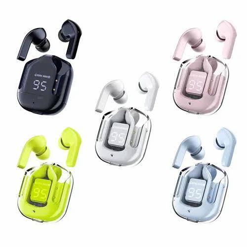Air 31 TWS Transparent Earbuds with LED Digital Display