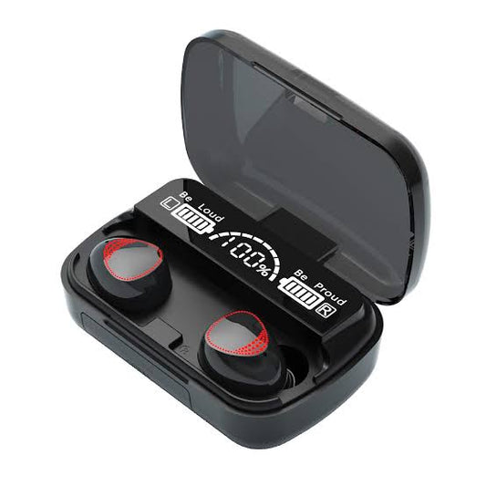 M10 TWS Wireless Bluetooth Earbuds With Built-in Power Bank